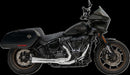 2-into-1 Road Rage III Exhaust System Chrome For Harley Davidson FLSB 1750 ABS 2018-2024