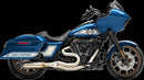 2-into-1 Mid-Length Exhaust System With Super Bike Muffler For Harley Davidson FLH 1868 ABS 2021