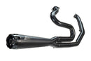 Full Exhaust System 2:1 H-D Tourings (Street Glide / Road King / Road Glide) E4/E5 Matt Black For Harley Davidson FLH 1868 ABS 2021