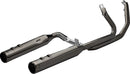 2-into-2 Dominator Exhaust System For Harley Davidson FLH 1868 ABS 2021 - 11.5 CM