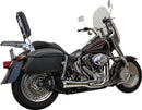 2-into-1 Ripper Exhaust System Chrome For Harley Davidson FLS 1690 2012-2017