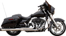 2-into-1 Sidewinder Exhaust System Chrome / Show Chrome For Harley Davidson FLHR 1584 2007-2011 - 11.5 CM