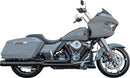 2-into-1 GNX Exhaust System Guardian Black For Harley Davidson FLH 1868 ABS 2021 - 11.5 CM