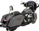 2-into-1-into-2 Dominator-SR Exhaust System Black For Harley Davidson FLH 1868 ABS 2021