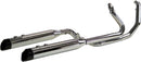 2-into-1-into-2 Dominator-SR Exhaust System Chrome For Harley Davidson FLHR 1584 2009-2011