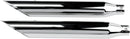 3" HP-Plus Slip-On Mufflers Chrome For Harley Davidson FLHR 1750 ABS 2017-2022 - 76.2 MM