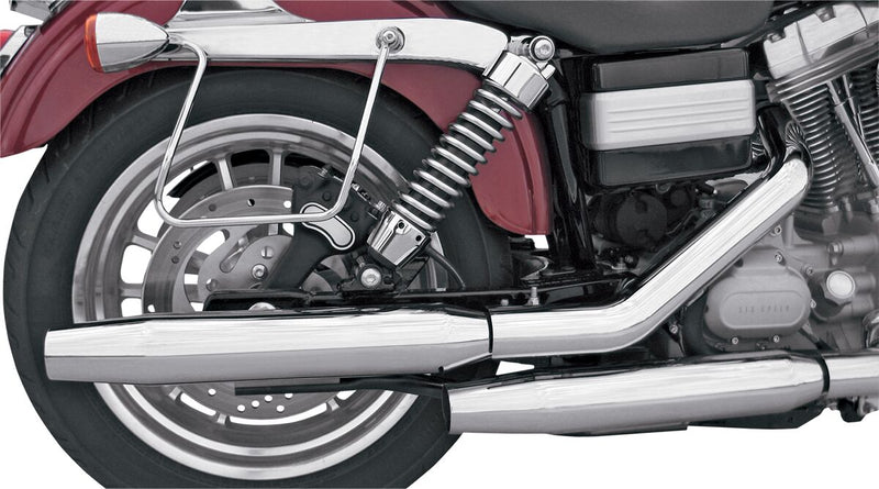 3" HP-Plus Slip-On Mufflers Chrome For Harley Davidson FXD 1340 1995-1998 - 76.2 MM