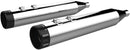 4-1/2" HP-Plus Slip-On Mufflers Chrome Harley Davidson FLHR 1340 1995-1998 - 11.5 CM
