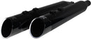 4-1/2" HP-Plus Slip-On Mufflers Black / Obsidian For Harley Davidson FLH 1868 ABS 2021 - 11.5 CM