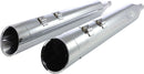 4-1/2" HP-Plus Slip-On Mufflers Chrome / Silver For Harley Davidson FLHR 1340 1995-1998 - 11.5 CM
