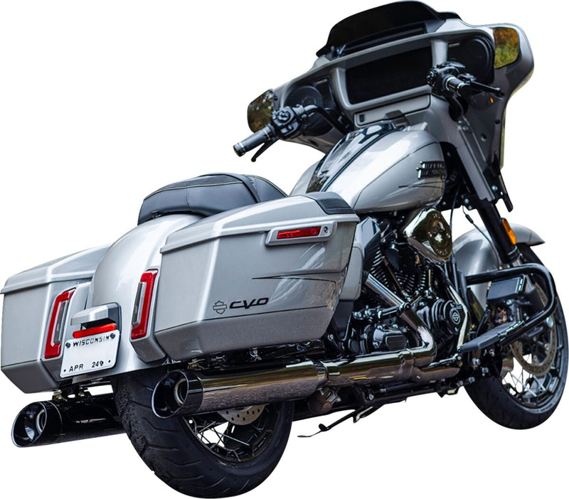 4-1/2 Inch MK45 Performance Slip-On Mufflers Lava Chrome