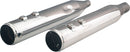 4-1/2" HP-Plus Slip-On Mufflers with Race Tip Chrome For Harley Davidson FLHR 1340 1995-1998 - 11.5 CM