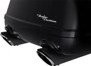 Twin Slash Slip-On Mufflers Black / Matt For Harley Davidson FLRT 1750 - 10 CM