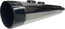 4-1/2" Straight Can Slip-On Mufflers For Harley Davidson FLHR 1340 1995-1998