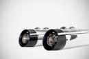 4.33 Inches Slash-Cut Slip-Ons Muffler for HD-TOURING E3 For Harley Davidson FLHR 1584 2007-2011