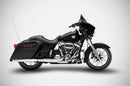 4.33 Inches Slash-Cut Slip-Ons Muffler for HD-TOURING E3 For Harley Davidson FLHR 1584 2007-2011