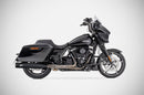 4.33 Inches Slip-Ons Flat Muffler for HD-TOURING E3 For Harley Davidson FLHR 1450 2006