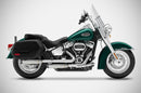 Overlapped Slip-Ons Muffler for HD-HERITAGE CLASSIC For Harley Davidson FLHC 1750 ABS 2018-2022