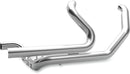 Aggressor 2-into-1-into-2 Header Chrome For Harley Davidson FLHR 1340 1994-1998