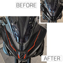 Resin Bike 3D Motorcycle Headlight Stickers For Yamaha Tracer 7 2025>2026