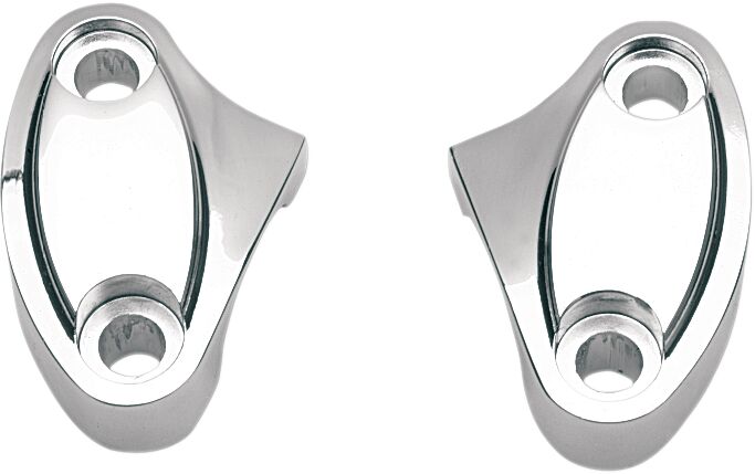 Handlebar Riser Clamp Silver - 1 Inch | Vendor No 56057-00