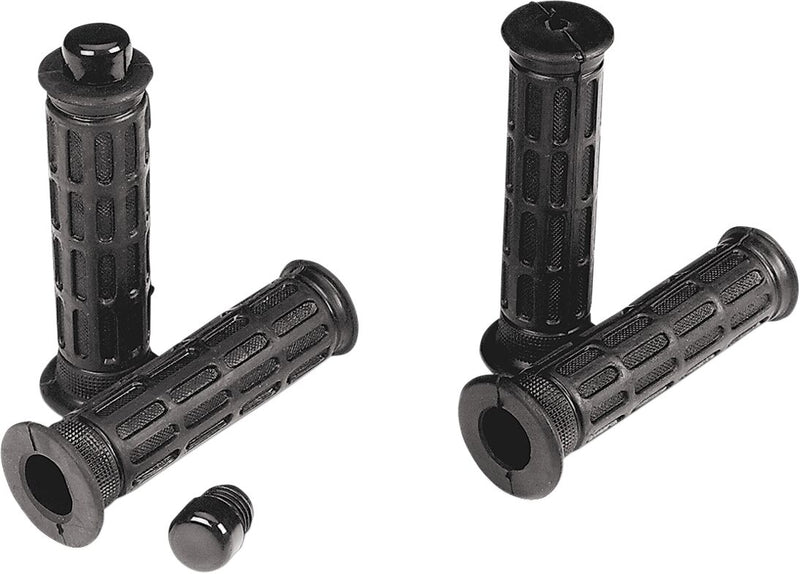 Laser Street Grips Black Plug