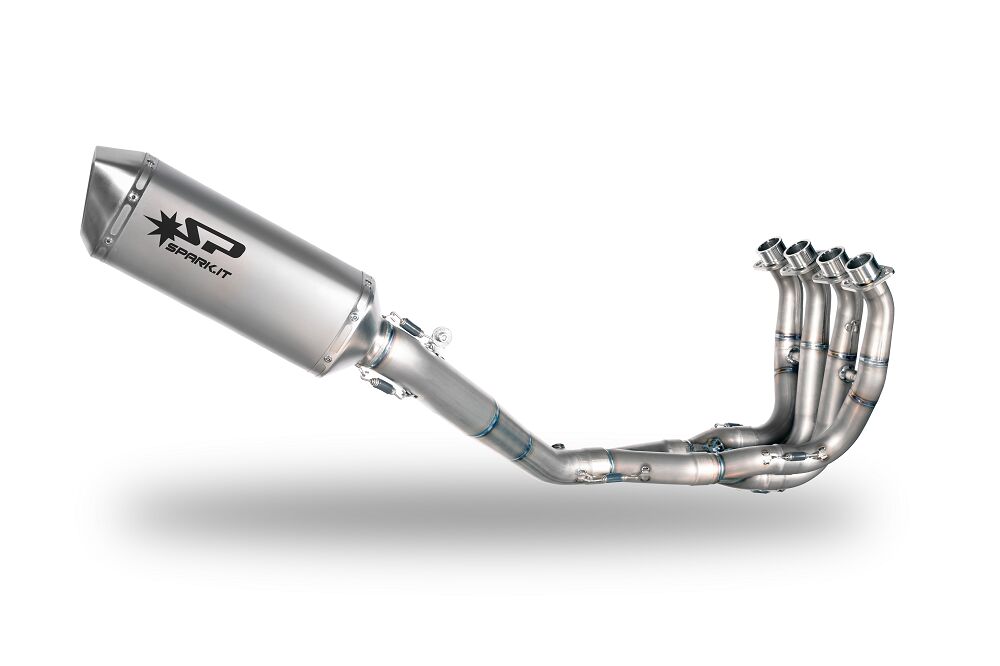 Force Full Exhaust Systems Street Silver For Yamaha YZF-R6 600 2017-20