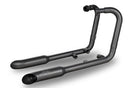 Hot Road Full Exhaust System Black For Triumph BONNEVILLE 1200 T120 ABS 2016-2019