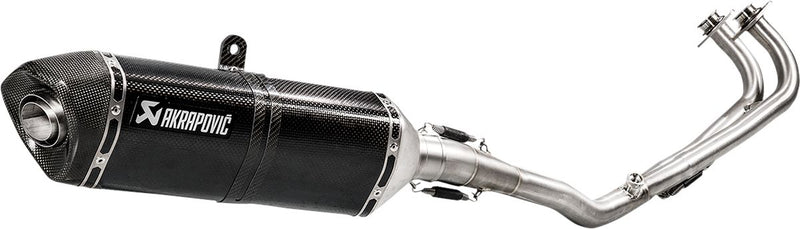 Racing Line Full Exhaust System Stainless Steel & Carbon