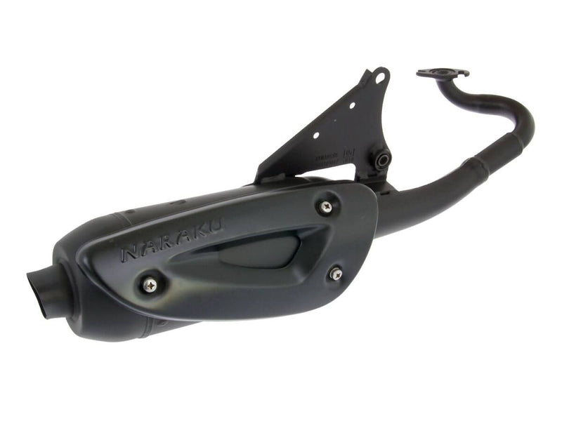 Naraku Traffic Full Exhaust System Black For Adly (Herkules) AIR TEC 1 50 2010-2011