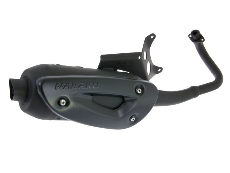 Naraku Traffic Full Exhaust System Black For Aprilia MOJITO 50 1999-2004