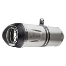 LV One Evo Stainless Steel Full-System Exhaust Matt Black For Kawasaki KLE 650 ABS