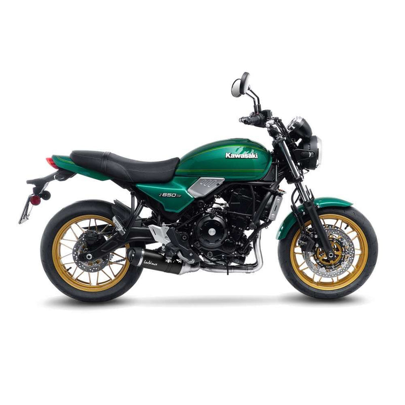 LV One Evo Carbon Full-System Exhaust Matt Black For Kawasaki KLE 650 ABS