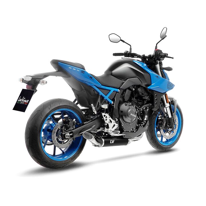 LV Race Full-System Exhaust Black For Suzuki GSX-8S 800 ABS