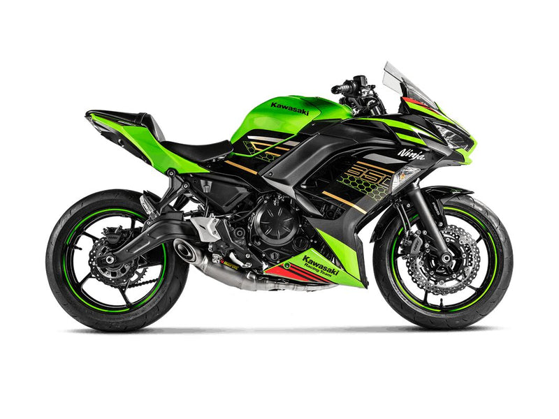 Racing Line Full Exhaust System Street Titanium Look For Kawasaki Ninja 650 ABS