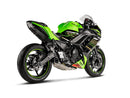 Racing Line Full Exhaust System Street Titanium Look For Kawasaki Ninja 650 ABS