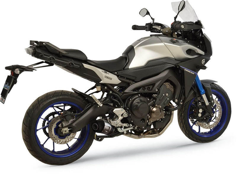 LV One Evo Stainless Steel Full-System Exhaust Matt Black For Yamaha FJ-09 850 ABS