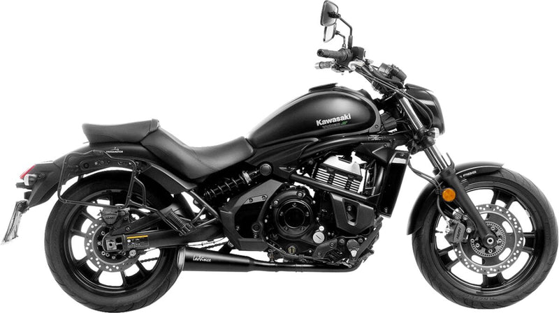 GP One Exhaust System Matt Black For Kawasaki EN 650