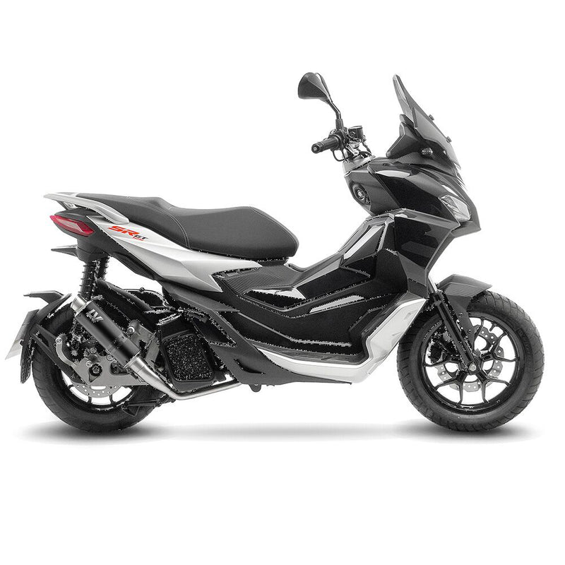 GP Corsa Black Edition Full-System Exhaust Stainless Steel For Aprilia SR GT 125 ABS