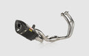 Racing Line Full Exhaust System Street Black For Yamaha MT-07 ABS