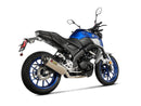 Racing Line Full Exhaust System Street Titanium Look For Yamaha MT-125