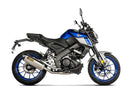 Racing Line Full Exhaust System Street Titanium Look For Yamaha MT-125