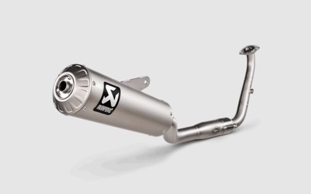 Racing Line Full Exhaust System Street Titanium Look For Yamaha XSR 125 ABS