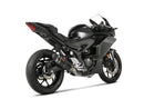 Racing Line Full Exhaust System Street Black For Yamaha MT-03 ABS