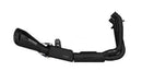 60'S Silencer Full Exhaust System, Collector with pre-silencer BOX in AISI 304 stainless steel Matt Black For Triumph TIGER SPORT 660 ABS 2022-2026