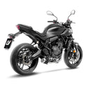 LV-10 Black Edition Full-System Exhaust Black / Silver For Yamaha MT-07 ABS 2020-2026