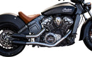 Slip-On Muffler Black For Indian SCOUT 60 ABS 2016-2024