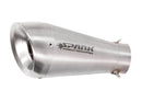 60'S Slip-On Muffler Stainless Steel - 255 MM
