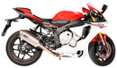 FORCE 3/4 Exhaust System Titanium For Yamaha YZF-R1 1000 ABS 2015-22