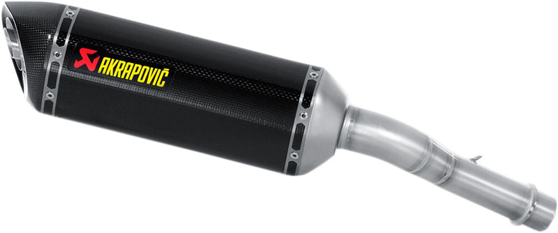 Carbon Fiber Slip-On Line Muffler For Kawasaki KLZ 1000 ABS 2012-2014